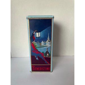 Benedictine Metal Collector Tin / Stash Box